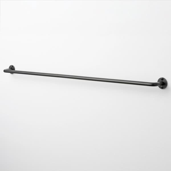 Håndklædestang 60 cm sort