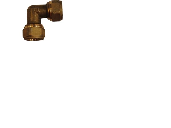 Unite vinkel kompression 20 x 2,0 - 20 x 2,0 mm