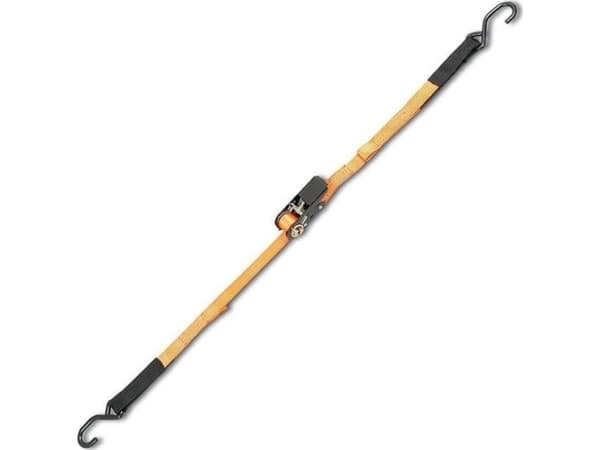 BETA SPÄNNBAND 375kg/5,0m/25mm med spärrband med två krokar och öglor