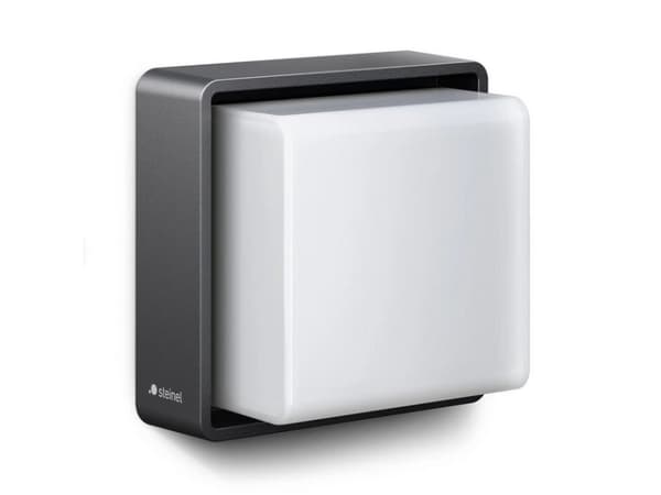 STEINEL L 845 SC, Outdoor wall lighting, Anthracite, Aluminium, Plastic, IP44, Entrance, Facade, Pathway, I