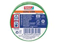 Miniatyrbilde 2 av 2: PVC Isoleringstape grøn - Tesaflex VDE/IEC PVC 10mx15mm