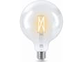 Miniatyrbilde 2 av 3: WiZ - LED-filamentlyspære - form: G125 - klar finish - E27 - 6.7 W (ekvivalent 60 W) - klasse A++ - kjølig hvitt / varmt hvitt lys - 2700-6500 K