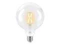 Miniatyrbilde 1 av 3: WiZ - LED-filamentlyspære - form: G125 - klar finish - E27 - 6.7 W (ekvivalent 60 W) - klasse A++ - kjølig hvitt / varmt hvitt lys - 2700-6500 K