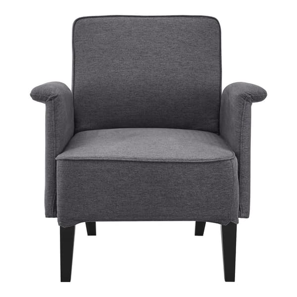 Fåtölj Diespeck 82x78,5x77 cm mörkgrå [en.casa]