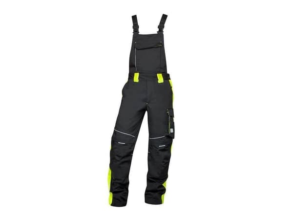 Arbeidsdress Ardon, sort/gul, størrelse XXL