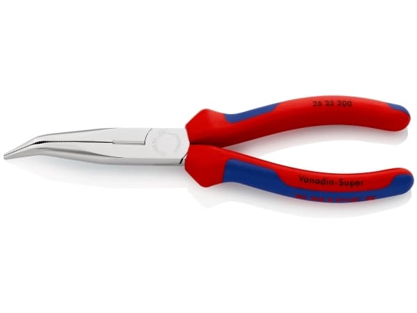 Knipex 26 25 200, Sivuleikkurit, 2,5 mm, 7,3 cm, Terästä, Sininen, Punainen, 200 mm