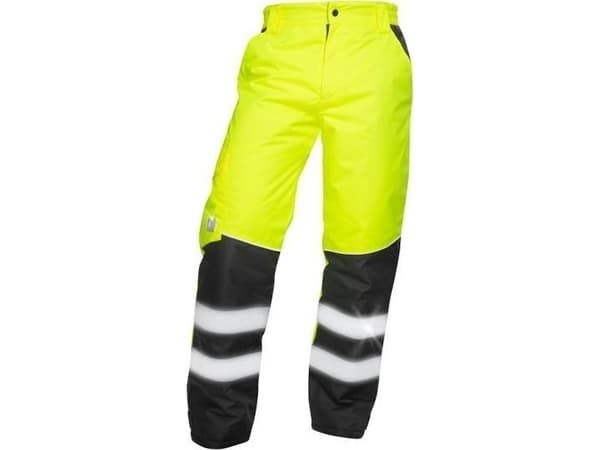 Arbetsbyxa Ardon, svart/gul, polyester, storlek XL