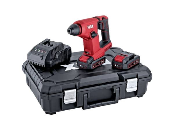 Flex FHE 1-16 18.0-EC TC 2.5/Set SDS-Plus-Batteri borehammer 5 Ah, 8 Ah uden batteri - SOLO