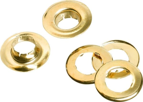 KWB - Purjerenkaat messinki 10mm - 20 kpl