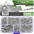 Miniatyrbillede 1 af 3: Quadrios 22C485 Sortiment af ferrules Uisoleret 1000 stk.