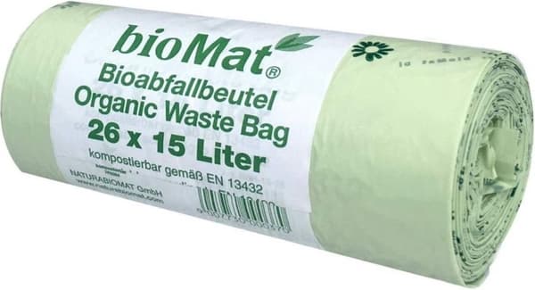 BioMat komposterbar avfallspåse 15 liter 10 st