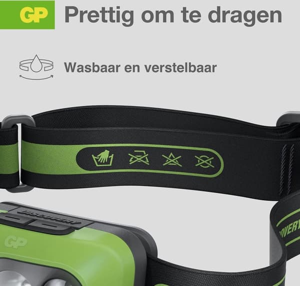 GP Discovery CH43 LED ajovalaisin akkukäyttöinen 150 lm 36 h 260GPACCH43000