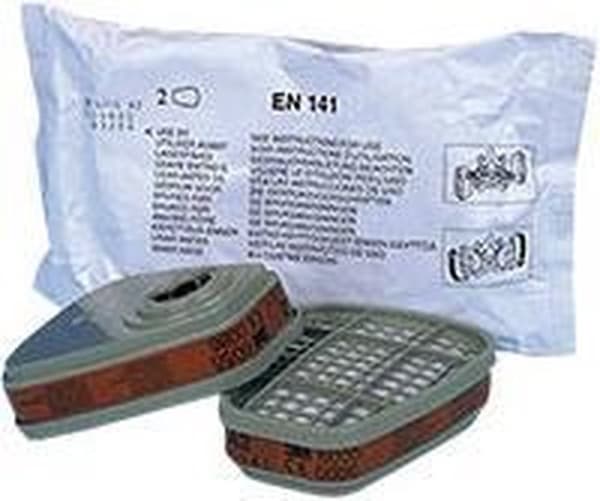 3M gas- og dampfilter ABE1 pr. par