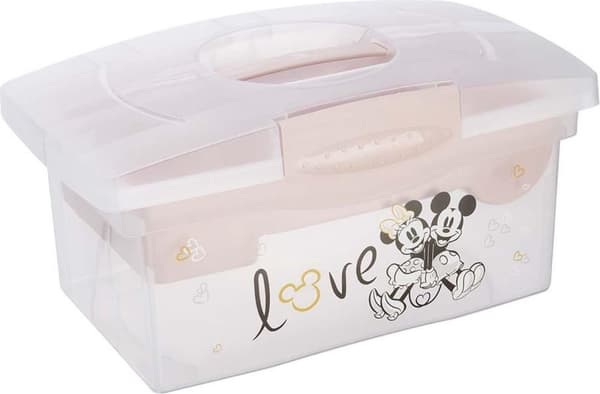 Keepeper Minnie Mouse Pink Kannettava säilytyslaatikko järjestelyllä 1220258124700