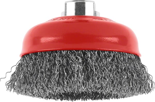 Bosch - Kop stålbørste - til metal - 100 mm - M14