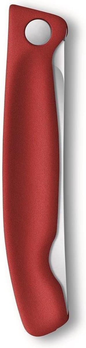 Victorinox Swiss Classic vikbar tomatkniv - 11cm - tandad - röd