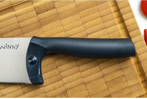 Zwilling Twinny Børnekniv - Kniv til børn - Børnekokkekniv 10cm - Blå