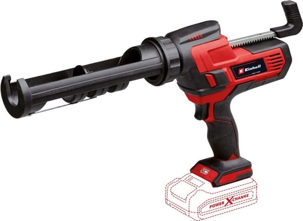 Einhell batteri fugepistol TE-SG 18/10 Li Solo Power X-Change (18 V - til 310 ml patroner - maks. 2000 N - justerbar hastighed - uden batteri)