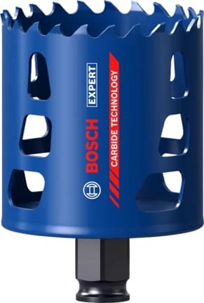 Bosch Expert Tough Material - reikäsaha - muoville, tiilelle, pehmeille laatoille, ruostumattomille teräslevyille, puulle ja metallille - 64 mm