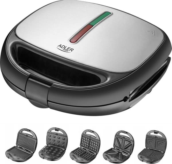 Adler AD 3040 - monitoiminen leivontalaite - 5 in 1