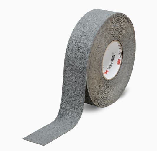 3M Safety-Walk våtzon, medium, 50 mm x 18,30 m, grå flexibel, självhäftande halkskydd (SW3GU50)