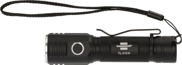 Brennerstuhl Langaton taskulamppu LED LuxPremium TL 410 A, IP44, 400lm musta