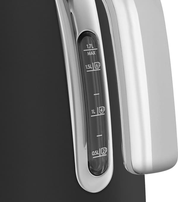 SMEG KLF03BLMEU - Vedenkeitin - Matt Black - 1,7 L
