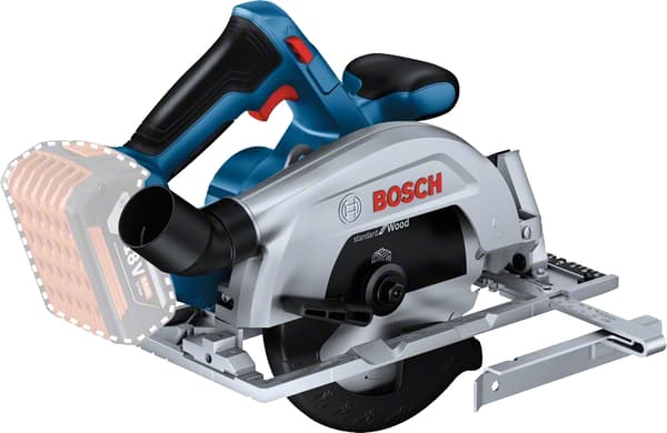 Bosch GKS 18V-57-2 Professional - rundsav - batteri - 165 mm - 18 V (06016C1200)