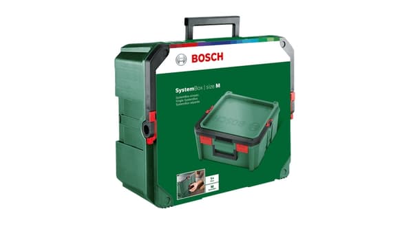 Bosch SystemBox Single - työkalulaatikko työkaluille/tarvikkeille - keskikokoinen - polypropeeni