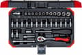 Miniatyrbillede 1 af 7: Gedore rød topnøglesæt 33-delt 1/4” 4-13 mm - 3300051