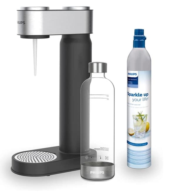Philips Sodamaker ADD 4901 BK/10 lite vandmaskine sort (ADD4901BK/10)