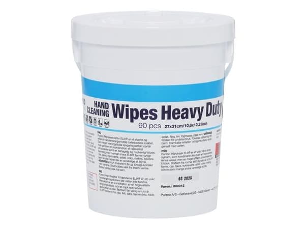 Renseservietter Heavy Duty Wipes span med 90stk
