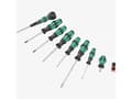 Pikkukuva 1 / 2: Wera 05134029001 Ruuvimeisselisarja Workshop 9-osainen ruuvimeisselisarja Pozidriv, TORX, Pozidriv -ruuvimeisselisarja