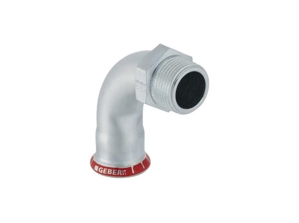 Geb. Mapress FZ bend.54x2 - Geberit Mapress FZ bend 90° w/exp.thread d54mm R2 - Geberit Mapress FZ bend 90° w/exp.thread d54mm R2