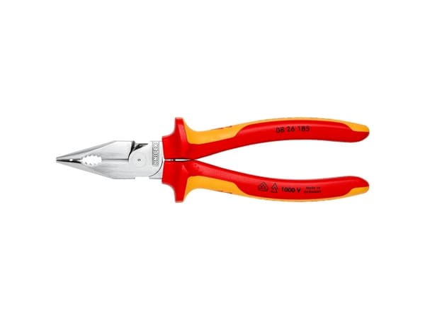 Knipex 08 26 185 VDE-yhdistelmäpihdit 185 mm Knipex 08 26 185 VDE-yhdistelmäpihdit 185 mm