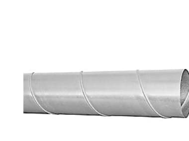 vent. rør Ø400 L=3m - R-400-3 spiralfalset og galvaniseret -Tages ikke retur-