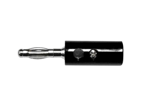 Mueller Electric BU-00249-0 Bananplugg Svart Längd: 42,672 mm 1 st