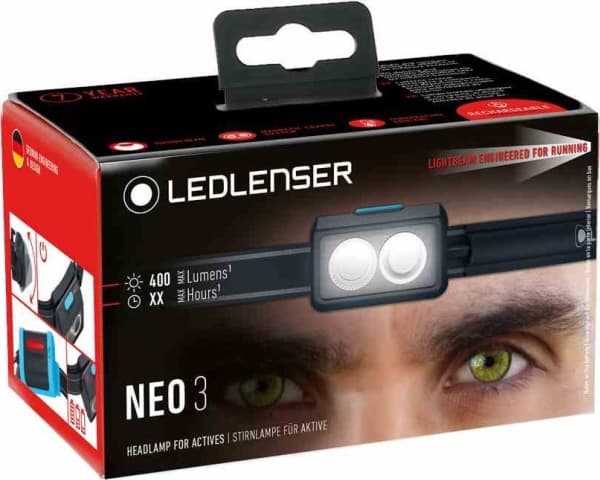 LEDLENSER Hodelykt NEO3 - Blå