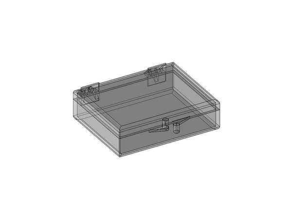 TEKO SP 104.0 SP 104.0 Tomt hus Polystyrol Transparent 1 stk
