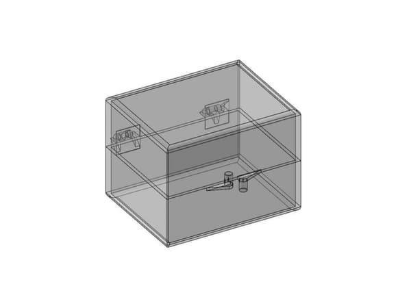 TEKO SP 2020.0 SP 2020.0 Tomt hus Polystyrol Transparent 1 stk