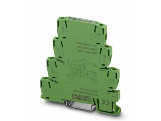 Phoenix PLC-OSC- 24DC/ 24DC/ 10/R, grön, -25 - 60 °C, 6,2 x 86 x 80 mm