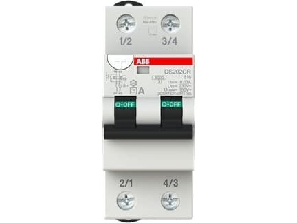 ABB DS202CRA-B16/0.03 vikavirtasuojakytkin (2CSR752140R1165)
