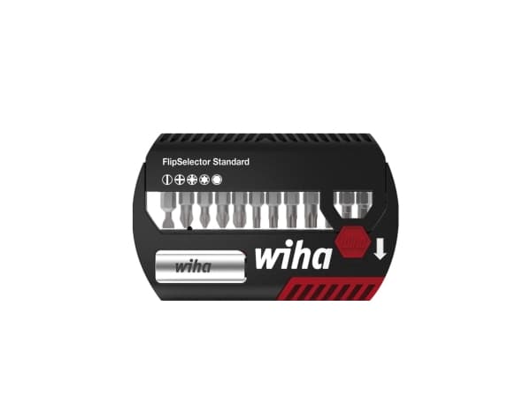 Wiha 39078, 14 stykker, Hex (metrisk), Philips, Pozidriv, Torx, PH 2, PZ 1, PZ 2, PZ 3, T15, T20, T25, T30, 3,4,5 mm