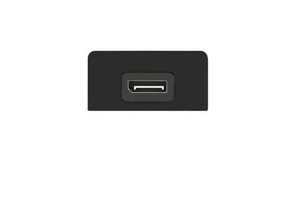 Kindermann 7457 000 583, DisplayPort, Antracit, Plast, 2 cm, 1 styck