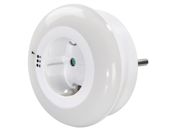 Hama Circle Colour, Pluggbart nattlys, Hvit, Blå, Grønn, Hvit, Universell, IP20, LED