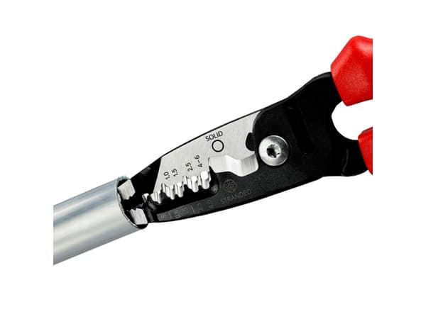 Knipex 13 72 200 ME, 296 g, Sort, Blå, Rød, Rustfritt stål