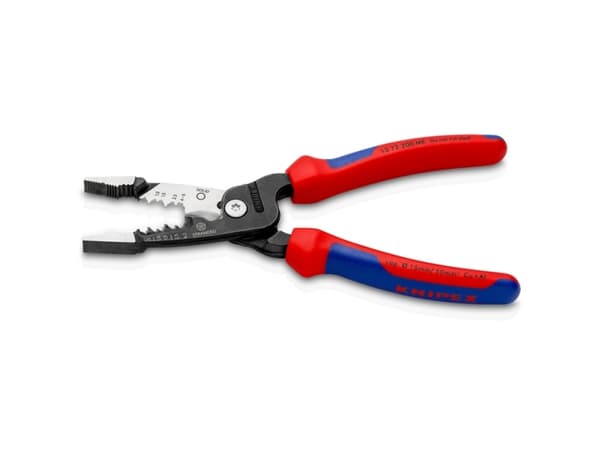 Knipex 13 72 200 ME, 296 g, Sort, Blå, Rød, Rustfritt stål