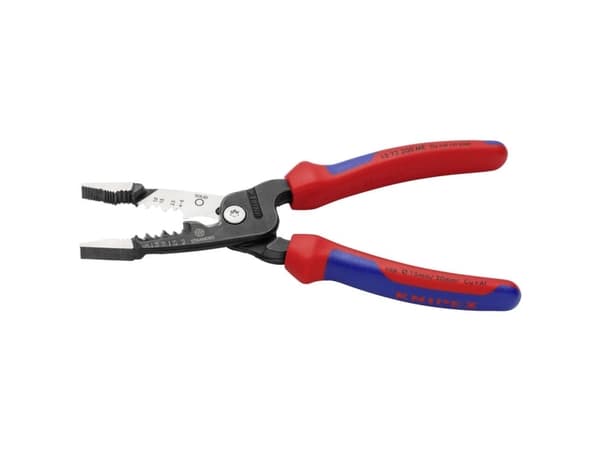 Knipex 13 72 200 ME, 296 g, Sort, Blå, Rød, Rustfritt stål