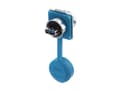 Miniatyrbild 2 av 3: Alcasa IC03-24U302, USB A, USB 3.2 Gen 1 (3.1 Gen 1), 5000 Mbit/s, Blå, Silver, Metall, IP65, IP67