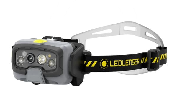 LEDLENSER Otsalamppu HF8R Work musta